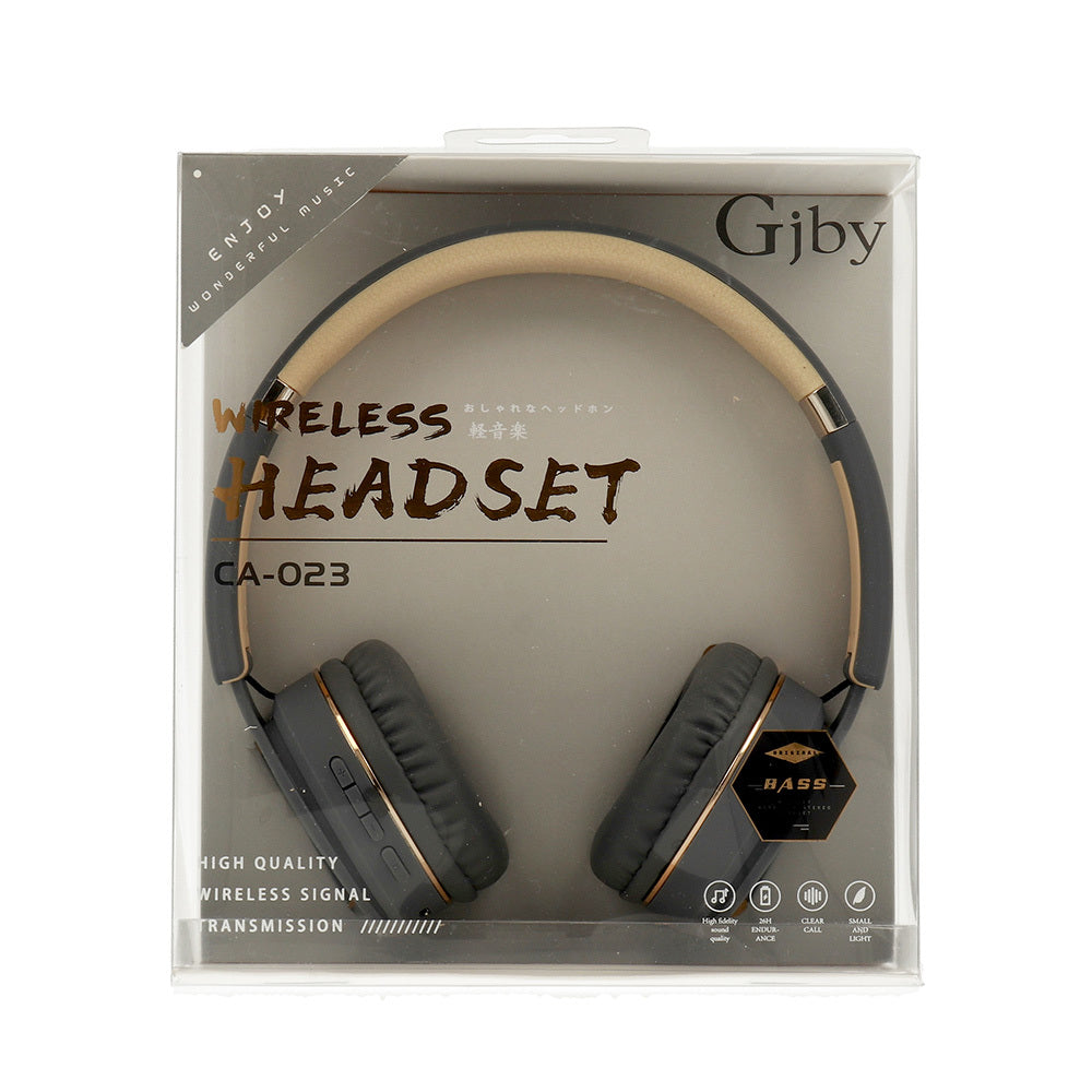 GJBY headphones - BLUETOOTH CA-023 Grey