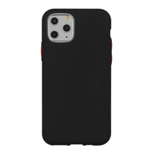 Заредете изображение във визуализатора на галерията – Solid Silicone Case for Iphone 11 Pro black
