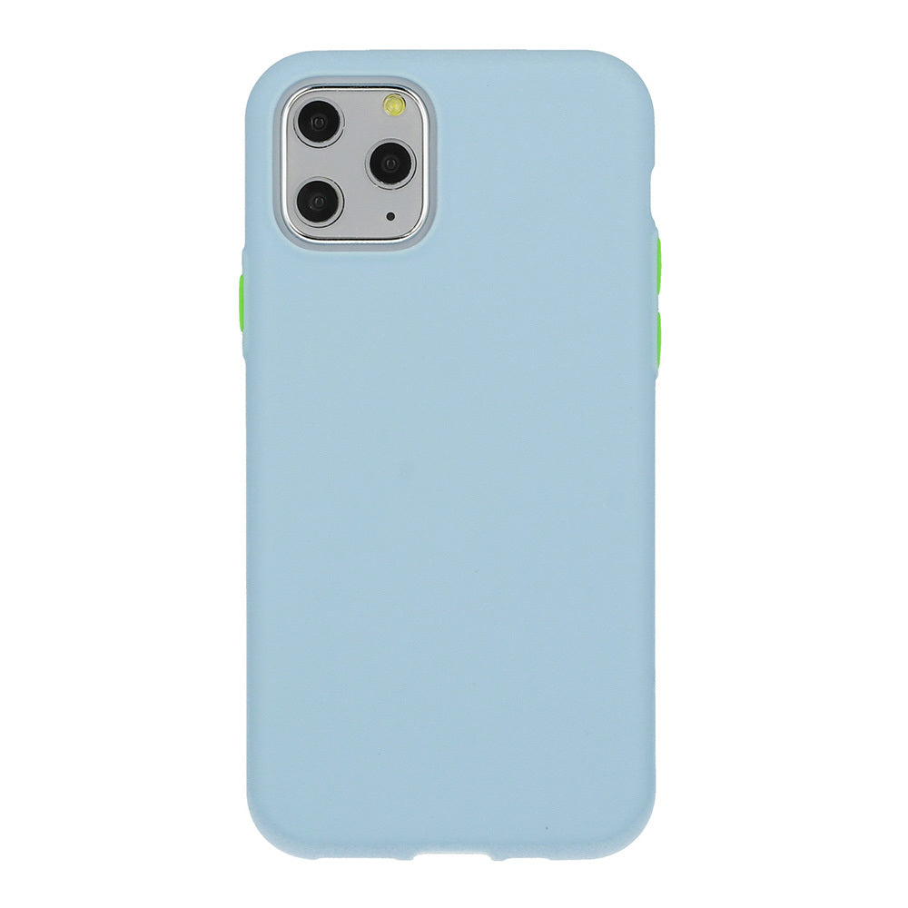 Solid Silicone Case for Samsung Galaxy A41 blue