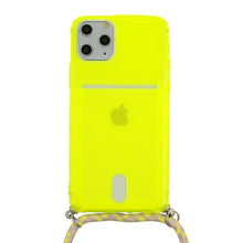 Заредете изображение във визуализатора на галерията – STRAP Fluo Case for Iphone 11 Lime

