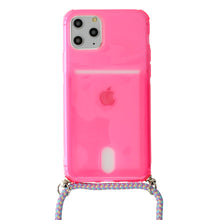 Заредете изображение във визуализатора на галерията – STRAP Fluo Case for Iphone 12/12 Pro Pink
