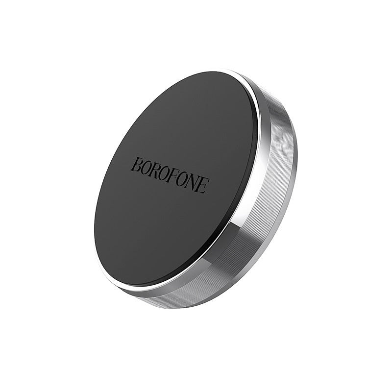 Borofone Car holder BH7 Platinum magnetic, stick-on base silver