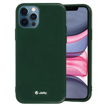Заредете изображение във визуализатора на галерията – Jelly Case for Iphone 12 Mini dark green - TopMag

