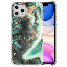 Заредете изображение във визуализатора на галерията – Marble Glitter Case for Iphone 12 Mini Design 4 - TopMag
