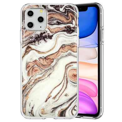 Marble Glitter Case for Xiaomi Redmi 9 Design 1 - TopMag