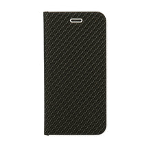 Заредете изображение във визуализатора на галерията – Vennus Book CARBON Case with frame for Samsung Galaxy S20 Ultra black
