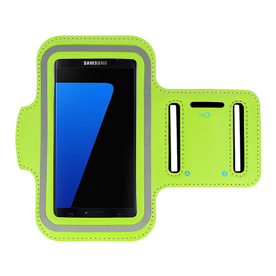 Armband SLIM Case for iPhone 12Pro Max/13Pro Max/14 Plus/14 Pro Max/Samsung A22/A32/A52/A52s/S20 FE/S20 Plus/S21 Plus/S22 Plus (6,0 Inches) LIME