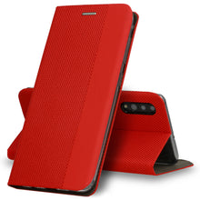 Заредете изображение във визуализатора на галерията – Vennus SENSITIVE Book for Samsung Galaxy A70 red
