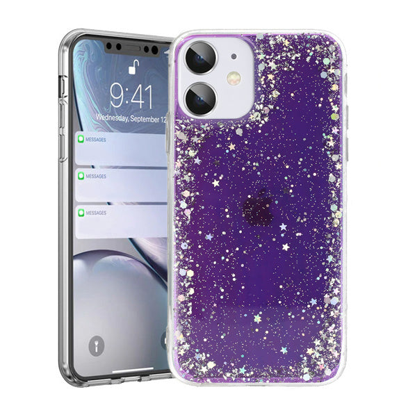 Brilliant Clear Case for Samsung Galaxy A21S Purple - TopMag