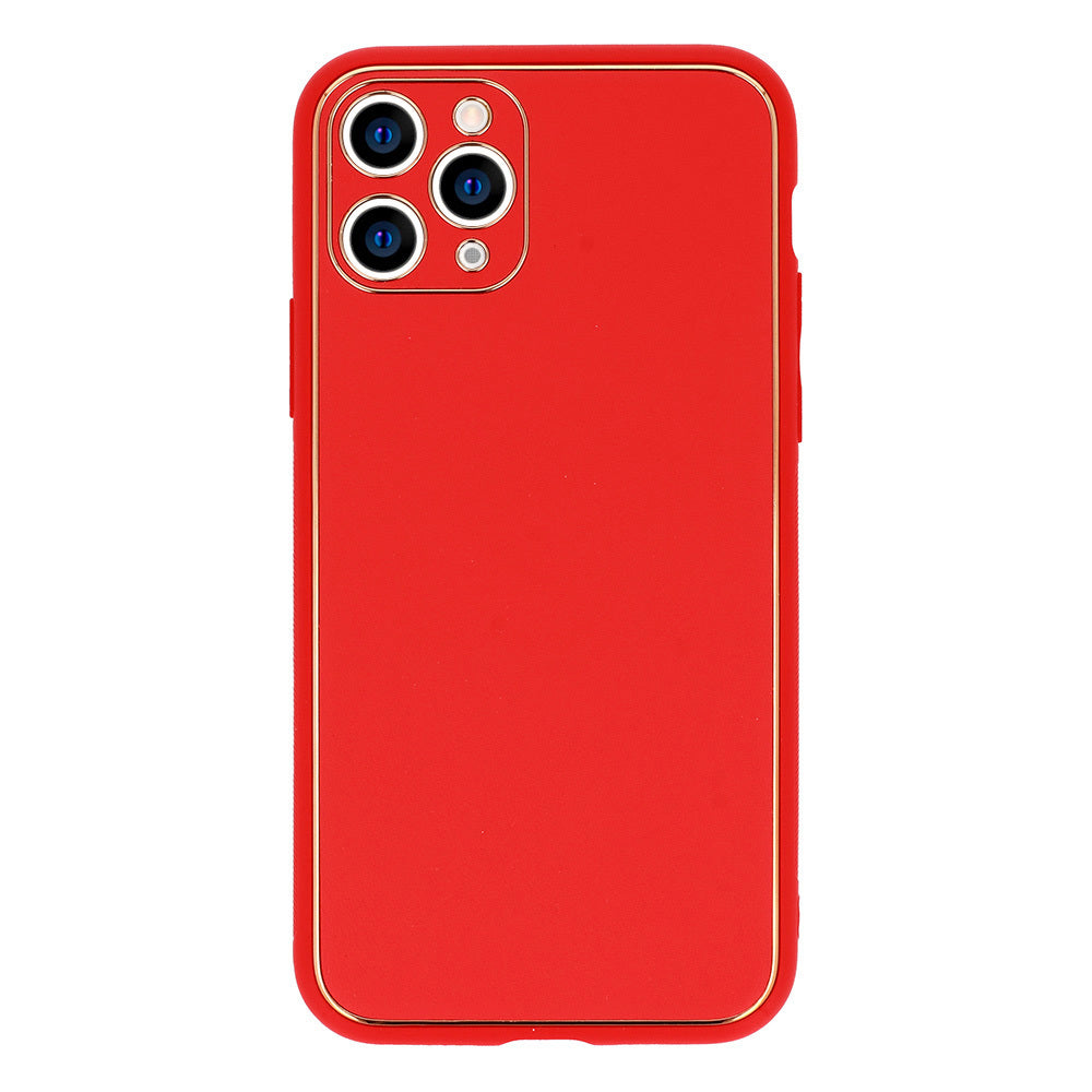 TEL PROTECT Luxury Case for Samsung Galaxy A20S Red