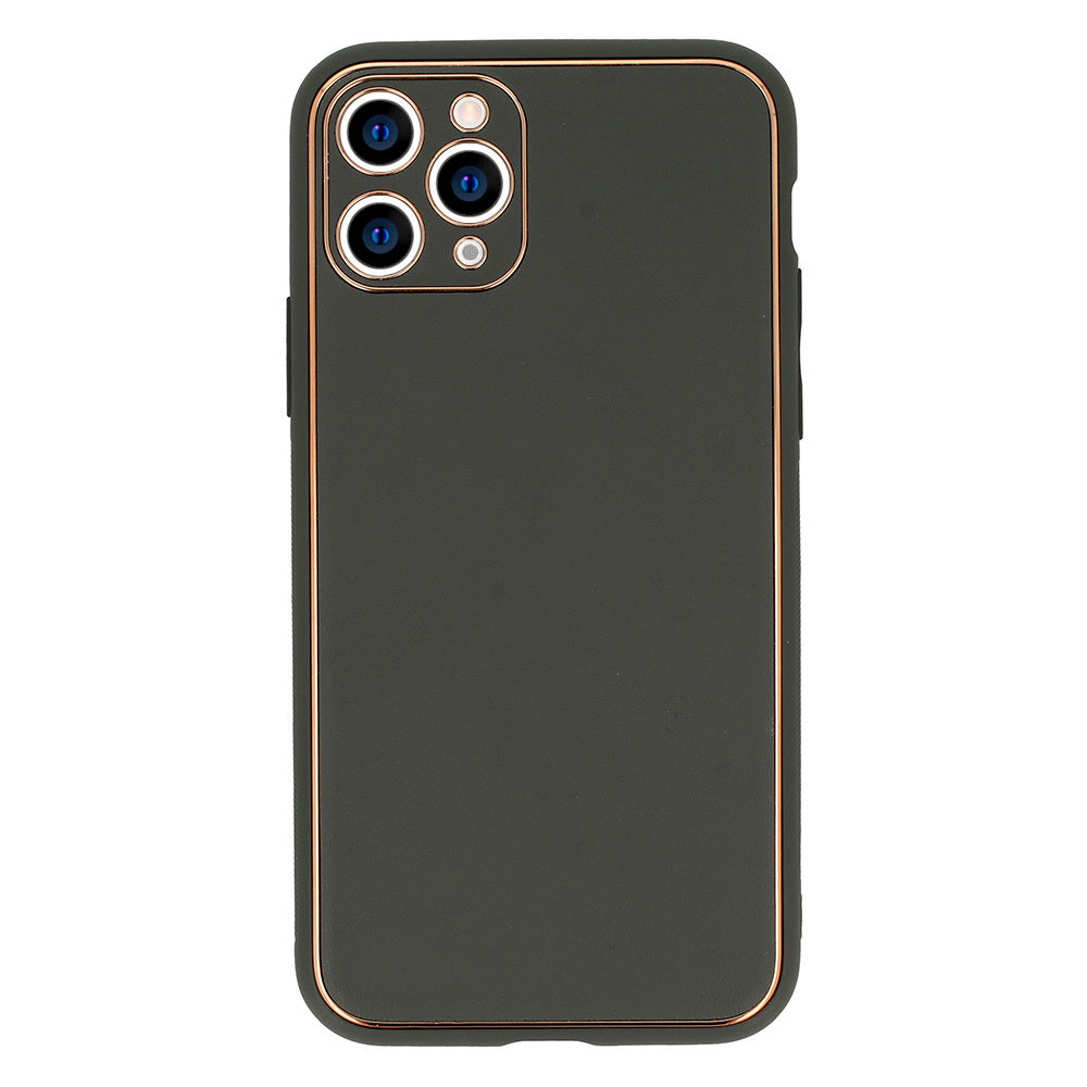 TEL PROTECT Luxury Case for Samsung Galaxy A20S Graphite