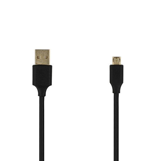 Cable - USB to Micro USB - reversible 1 Meter BLACK