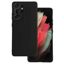 Заредете изображение във визуализатора на галерията – Back Case MATT for SAMSUNG GALAXY S21 ULTRA Black
