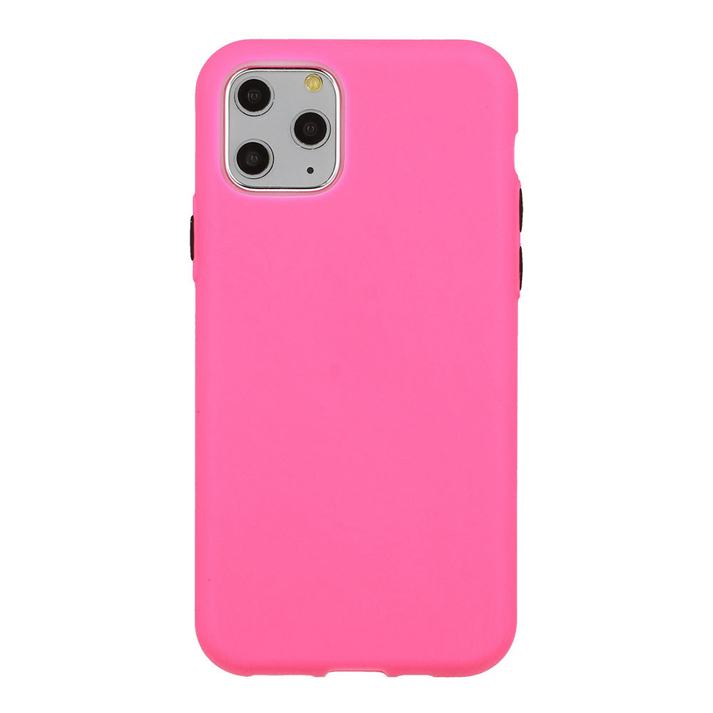 Solid Silicone Case for Samsung Galaxy A42 5G pink