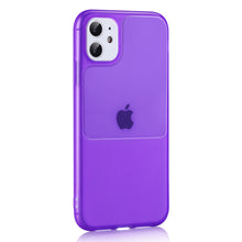 Заредете изображение във визуализатора на галерията – TEL PROTECT Window Case for Iphone 11 Pro Purple
