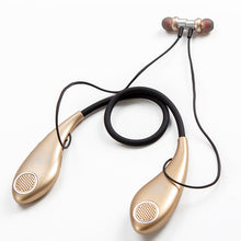 Заредете изображение във визуализатора на галерията – GJBY headphones - SPORTS BLUETOOTH CA-129 Gold

