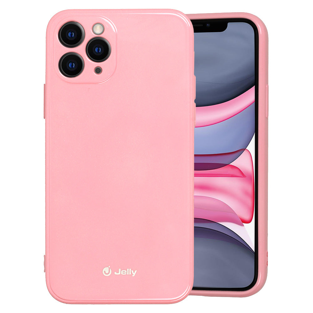 Jelly Case for Samsung Galaxy A42 5G light pink