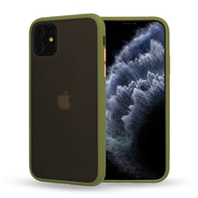 Заредете изображение във визуализатора на галерията – Vennus Color Button Bumper for Iphone 11 Pro Olive

