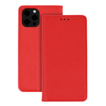 Заредете изображение във визуализатора на галерията – Telone Smart Book MAGNET Case for MOTOROLA MOTO G9 POWER RED
