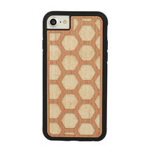 Заредете изображение във визуализатора на галерията – Vennus Wood Case for Iphone XR (6,1") design 4
