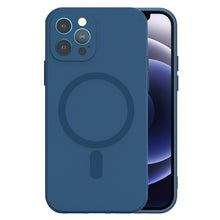 Заредете изображение във визуализатора на галерията – TEL PROTECT MagSilicone Case for Iphone 12 Pro Max Navy
