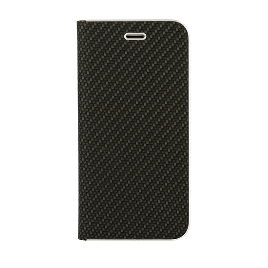Vennus Book CARBON Case with frame for Iphone 11 Pro black
