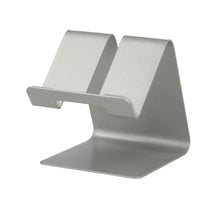 Заредете изображение във визуализатора на галерията – Desktop holder S014 metal, for phone silver
