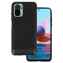Заредете изображение във визуализатора на галерията – Back Case CARBON for Xiaomi Redmi Note 10/Note 10S/Poco M5S Black
