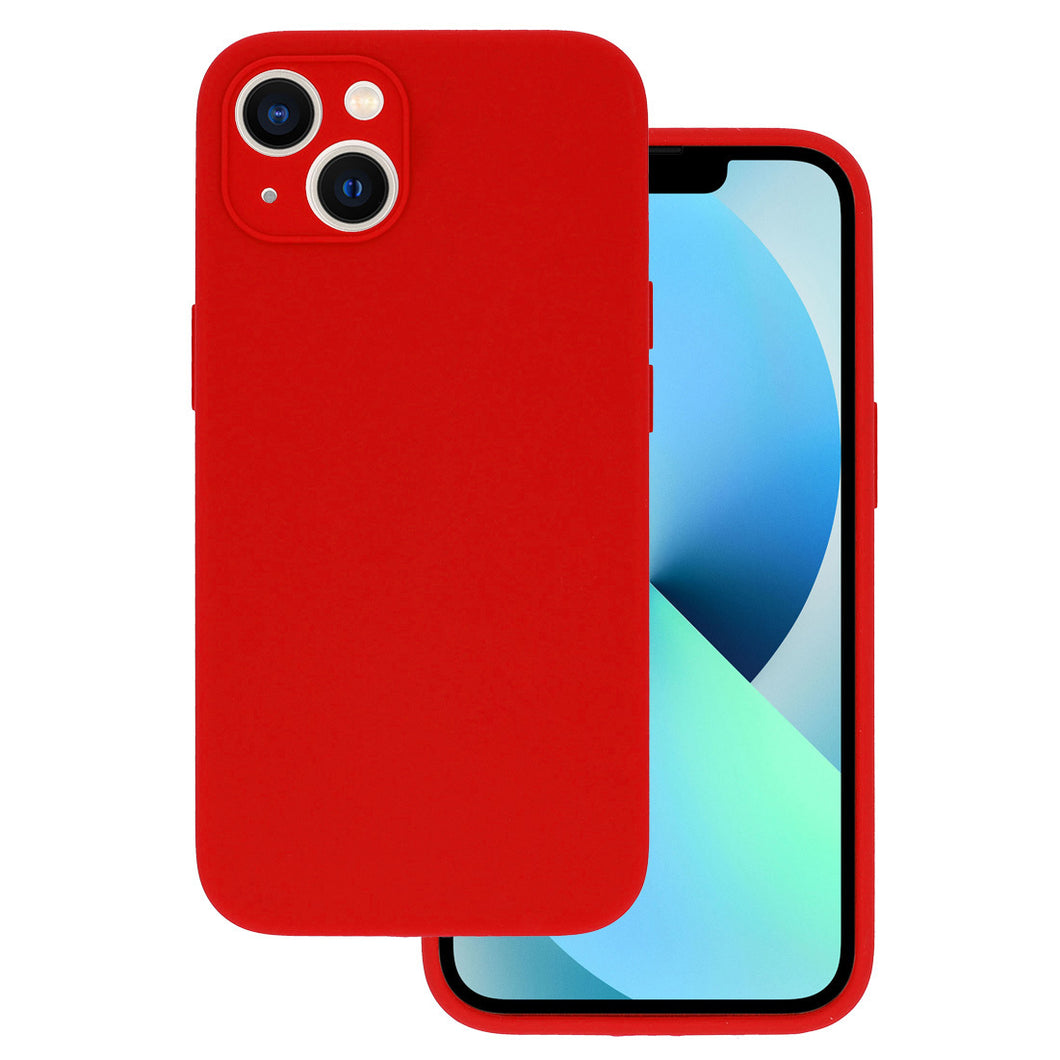 Vennus Case Silicone Lite for Samsung Galaxy A02 red