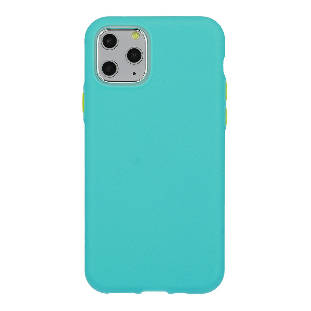 Solid Silicone Case for Samsung Galaxy A02 green