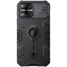 Заредете изображение във визуализатора на галерията – Nillkin CamShield Armor Metal TPU+PC for Iphone 12/12 Pro black (with logo hole)
