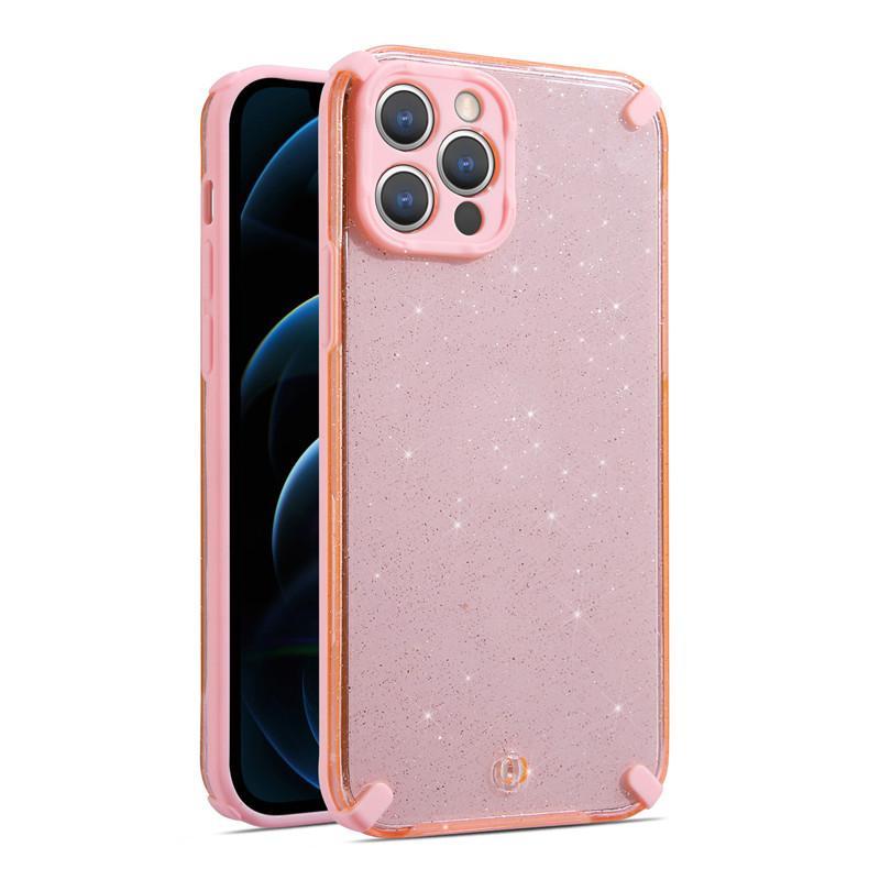 Armor Glitter Case for Samsung Galaxy A20S pink