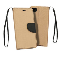 Заредете изображение във визуализатора на галерията – Telone Fancy Case for Samsung Galaxy A22 5G gold-black
