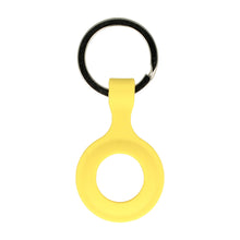 Заредете изображение във визуализатора на галерията – Silicone key ring for Airtag yellow
