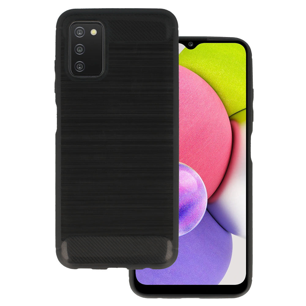 Back Case CARBON for SAMSUNG GALAXY A03S Black