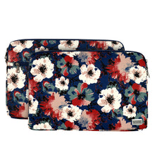 Заредете изображение във визуализатора на галерията – Wonder Sleeve Laptop 13-14 inches blue and camellias
