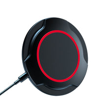 Заредете изображение във визуализатора на галерията – Wireless Induction Charger QI Universal Fast Charge magnetic - C02 UFO 15W Black (min.2A)
