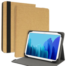 Заредете изображение във визуализатора на галерията – Wonder Leather Tablet Case 10 inches gold
