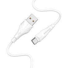 Заредете изображение във визуализатора на галерията – Borofone Cable BX18 Optimal - USB na Type C - 2 metres white
