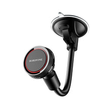 Заредете изображение във визуализатора на галерията – Borofone Car holder BH18 Journey magnetic, stick-on base black-red
