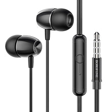 Заредете изображение във визуализатора на галерията – Borofone Earphones BM57 Platinum black
