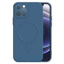 Заредете изображение във визуализатора на галерията – TEL PROTECT MagSilicone Case for Iphone 13 Pro Max Navy
