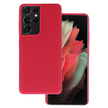 Заредете изображение във визуализатора на галерията – Vennus Case Silicone Lite for Samsung Galaxy S21 Ultra fuchsia
