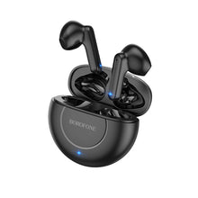 Заредете изображение във визуализатора на галерията – Borofone TWS Bluetooth Earphones BE54 Rejoice Black
