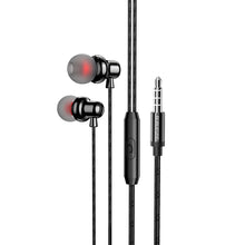 Заредете изображение във визуализатора на галерията – Borofone Earphones BM65 Sole with microphone black
