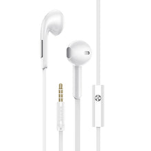 Заредете изображение във визуализатора на галерията – Borofone Earphones BM55 Sonido with microphone white
