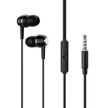 Заредете изображение във визуализатора на галерията – Borofone Earphones BM36 Acura with microphone black
