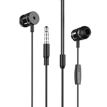 Заредете изображение във визуализатора на галерията – Borofone Earphones BM31 Mysterious with microphone black
