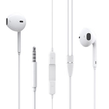 Заредете изображение във визуализатора на галерията – Borofone Earphones BM30 Original Series with microphone white
