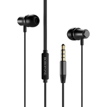 Заредете изображение във визуализатора на галерията – Borofone Earphones BM29 Gratified with microphone black

